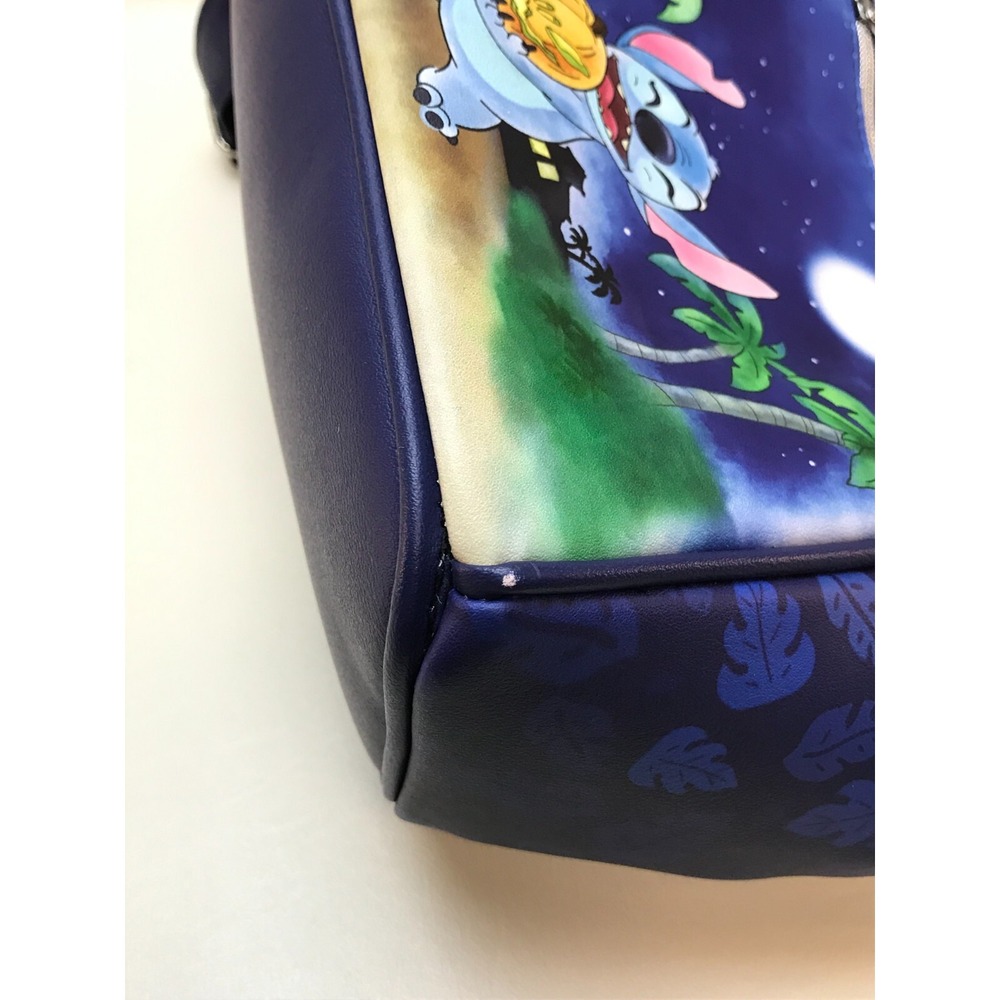 Loungefly HALLOWEEN Experiment 626 Stitch Mini Backpack Pumpkin Lilo & Stitch - Picture 3 of 11